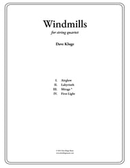 Windmills: Music for String Quartet Mvt III. Mirage P.O.D cover Thumbnail